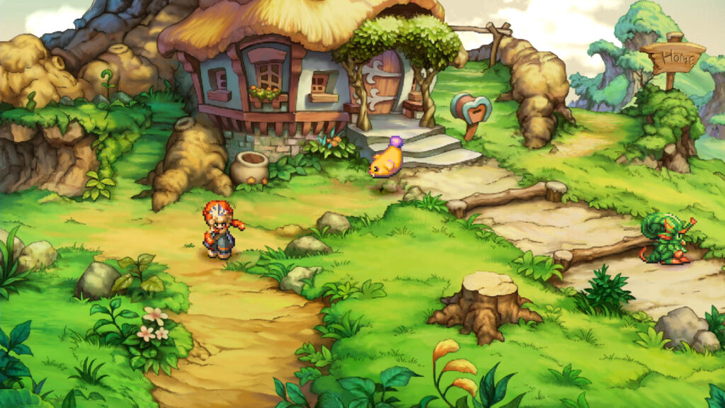 「聖剣伝説~legend of mana~」のプレイ画像。